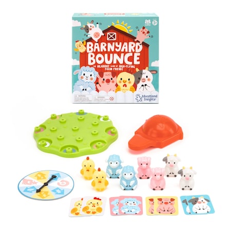 Educational Insights Barnyard Bounce Game 1777